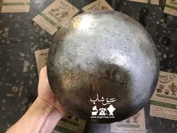 دخل مسی تمام قلم کهنه قاجاری کلکسیونی و موزه ای