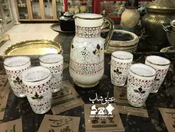 پارچ و لیوان قدیمی زیبا و آنتیک