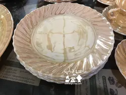 سرویس کریستال ۵۲ پارچه اصل مکزیکی قدیمی ، همگی تمیز و نو