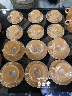 سرویس کریستال ۵۲ پارچه اصل مکزیکی قدیمی ، همگی تمیز و نو