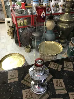 چراغ گردسوز علاالدین انگلیسی قدیمی سالم و بساز تمیز