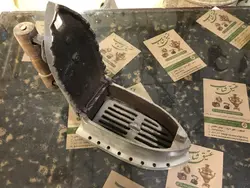 اتو زغالی آلمانی قدیمی