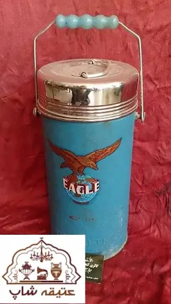 کلمن آب یخ قدیمی ساخت کشور ژاپن به ارتفاع ۵۰ سانتیمتر