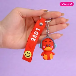 خرید و قیمت جاکلیدی آویز سیلیکونی اردک | فروشگاه هاکان مد