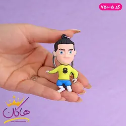 خرید و قیمت جاکلیدی آویز سیلیکونی فوتبالیست | هاکان مد