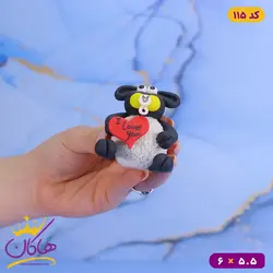 خرید مجسمه خمیری بره ولنتاینی فانتزی | هاکان مد