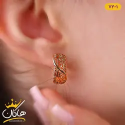 خرید و قیمت گوشواره چفتی ژوپینگ | فروشگاه اینترنتی هاکان مد