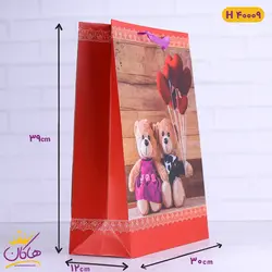 خرید و قیمت پاکت هدیه عاشقانه خرسی | فروشگاه هاکان مد