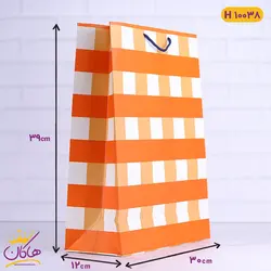 خرید و قیمت ساک دستی چهارخونه نارنجی | فروشگاه هاکان مد