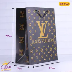 خرید و قیمت ساک دستی لویی ویتون مشکی زرد | فروشگاه هاکان مد