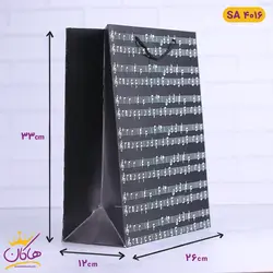 خرید و قیمت پاکت هدیه طرح موسیقی | فروشگاه اینترنتی هاکان مد