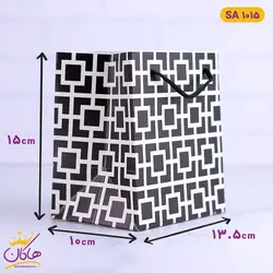 خرید ساک دستی طرح ماز کاغذ گلاسه | فروشگاه اینترنتی هاکان مد