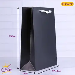 خرید و قیمت پاکت هدیه مشکی | فروشگاه هاکان مد