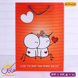 خرید و قیمت بگ هدیه ولنتاینی عاشقانه | فروشگاه هاکان مد