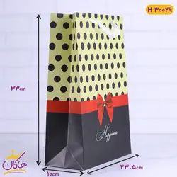 خرید و قیمت ساک دستی پاپیونی خال خالی | فروشگاه اینترنتی