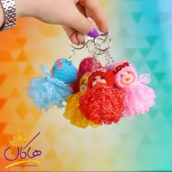 خرید و قیمت جاکلیدی نوزاد دامن توری | هاکان مد