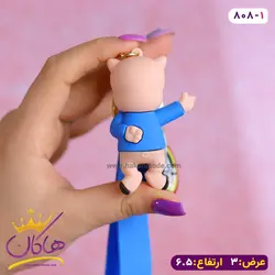 خرید و قیمت جاکلیدی سیلیکونی طرح خوک |هاکان مد