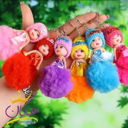 خرید و قیمت جاکلیدی نوزاد دامن پشمی قلبی | هاکان مد