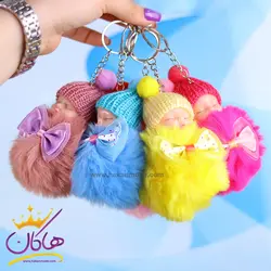 خرید و قیمت جاکلیدی نوزاد پاپیون دار | هاکان مد