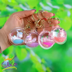 خرید و قیمت جاکلیدی اکواریومی یونیکورن کروی|هاکان مد