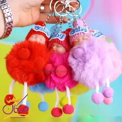 خرید و قیمت جا کلیدی نوزاد کلاه بیبی پشمی | هاکان مد