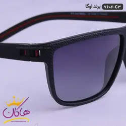 خرید عینک آفتابی اوگا تمام فریم مشکی اورجینال کد 7606