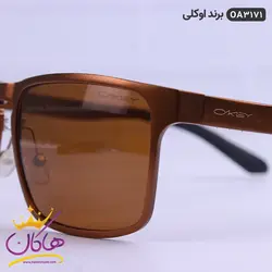 خرید و قیمت عینک اورجینال الومینیوم قهوه ای اوکلی 3171|هاکان