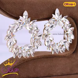 گوشواره سوارسکی زنانه مدل CR185/1