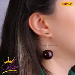 گوشواره استیل زنانه مدل گیلاس