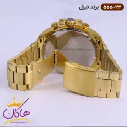 ساعت دیزل مردانه فلزی شاخدار 555/23