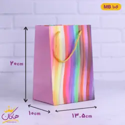 ساک دستی آبرنگی | کد M.B106