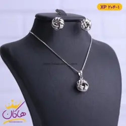 نیم ست استیل زنانه مدل گره