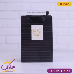 ساک دستی مشکی ‌|‌ کد D3013