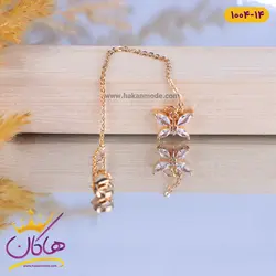 خرید و قیمت آویز ساعت استیل زنانه پروانه | هاکان