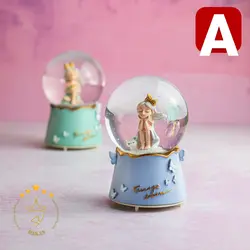 گوی موزیکال برفی دخترانه زیبا | کد D4