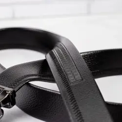 کمربند مردانه ریلی چرم مصنوعی مدل 719