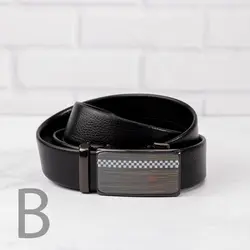 کمربند مردانه ریلی چرم مصنوعی مدل 719