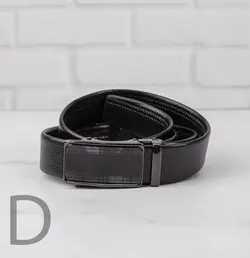 کمربند مردانه ریلی چرم مصنوعی مدل 719