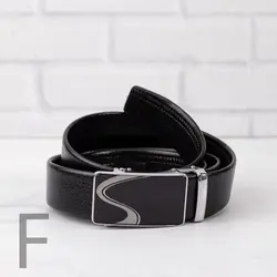 کمربند مردانه ریلی چرم مصنوعی مدل 719