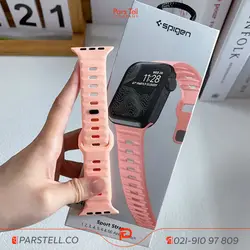 قیمت خرید بند اپلواچ برند Spigen مدل Sport Strap سایز 38_40_41 رنگ صورتی - پارس تل کمپانی
