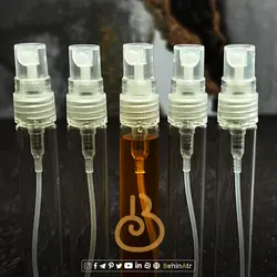 اسپری 10 گرمی ویال ساده لوله‌ای