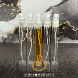 اسپری 10 گرمی ویال ساده لوله‌ای