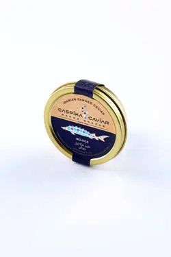 خاویار بلوگا 30 گرمی کاسپیکا