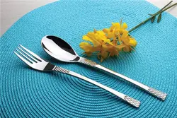 سرویس قاشق و چنگال 137 پارچه ( جعبه چوبی - 30 نفره ) کد DF007 ام جی اس MGS | ساره کالا