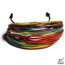 دستبند صلح و دوستی رنگین کمان - فروشگاه اینترنتی گروه صلح و دوستی سرو