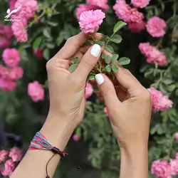 دستبند صلح و دوستی شکوفه - فروشگاه اینترنتی گروه صلح و دوستی سرو