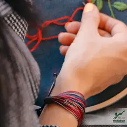 دستبند صلح و دوستی کهکشان - فروشگاه اینترنتی گروه صلح و دوستی سرو