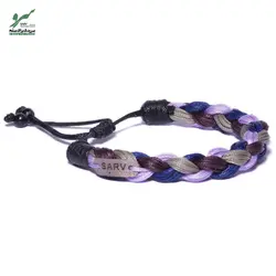 دستبند گیسوی صلح بنفشه - فروشگاه اینترنتی گروه صلح و دوستی سرو