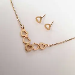 نیم ست قلب شنی کد 105