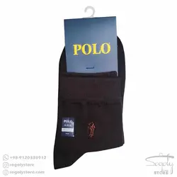 جوراب پولو مردانه نیم ساق